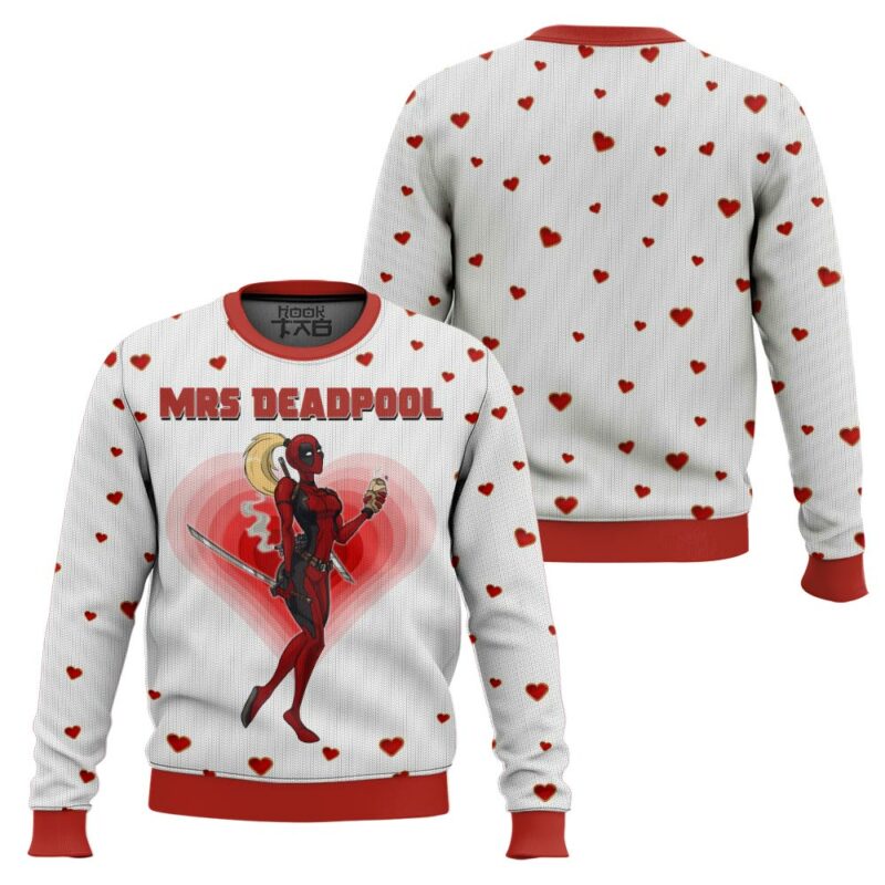 Mr Pool and Mrs Pool Vanetine Couple Sweater