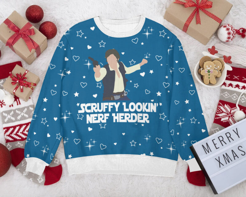 Han Solo and Leia Princess Valentine Couple Sweater