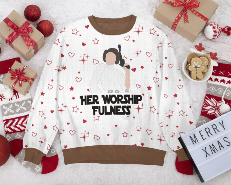 Han Solo and Leia Princess Valentine Couple Sweater