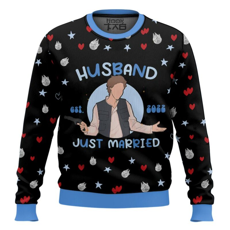 Han Solo and Leia Princess Valentine Couple Sweater