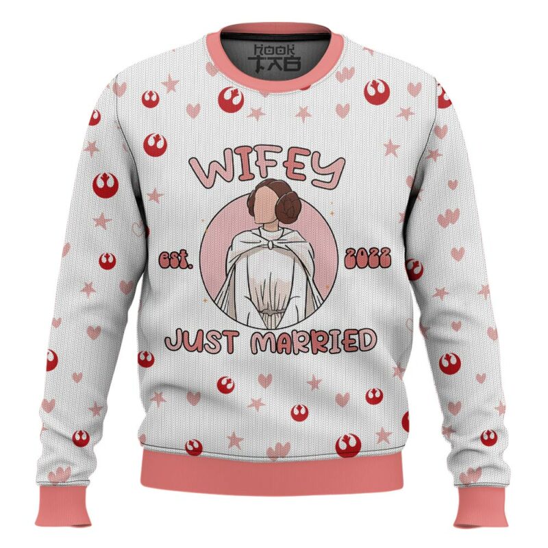 Han Solo and Leia Princess Valentine Couple Sweater