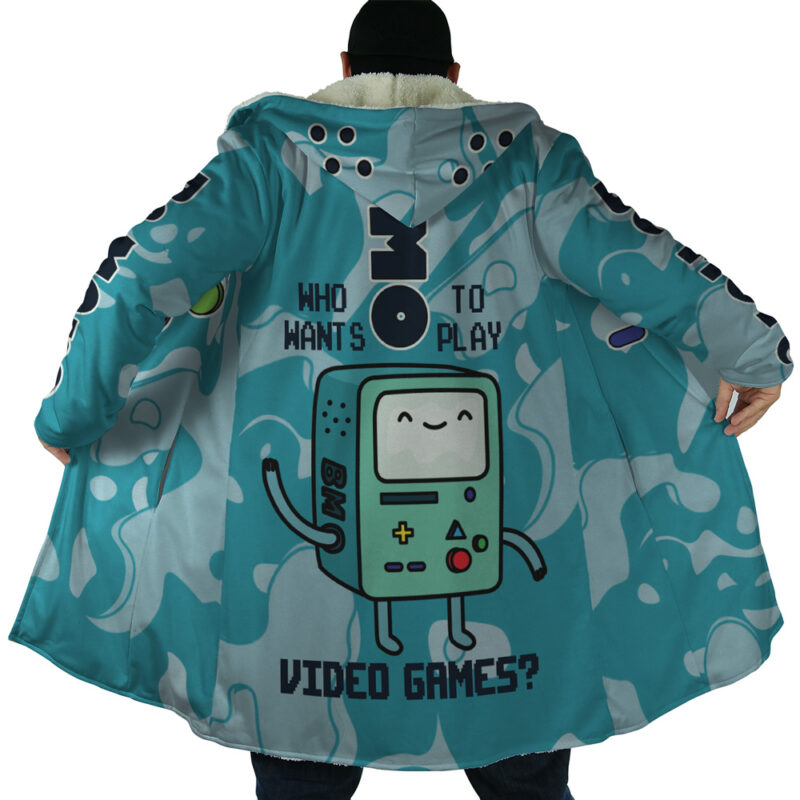 Trippy BMO Dream Cloak Adventure Time Dream Cloak Coat