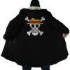 Black Straw Hat Jolly Roger Dream Cloak One Piece Dream Cloak Anime Dream Cloak Coat