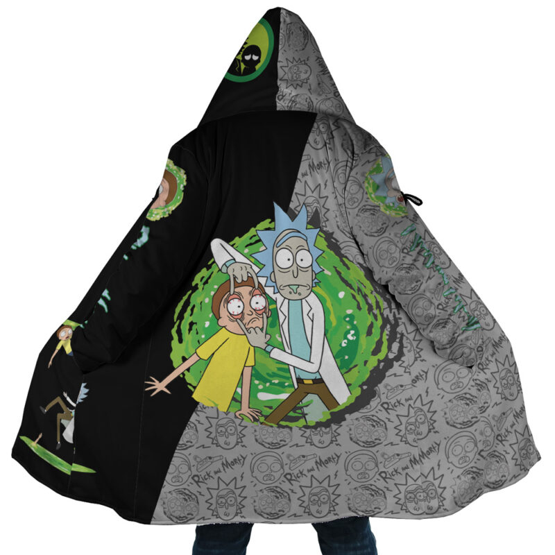 Crazy Face Dream Cloak Rick and Morty Dream Cloak Coat