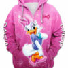 Daisy Duck Zip Up Hoodie