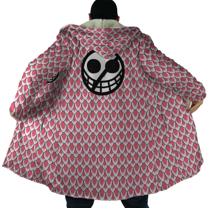 Donquixote Pirates Doflamingo Dream Cloak One Piece Dream Cloak Anime Dream Cloak Coat