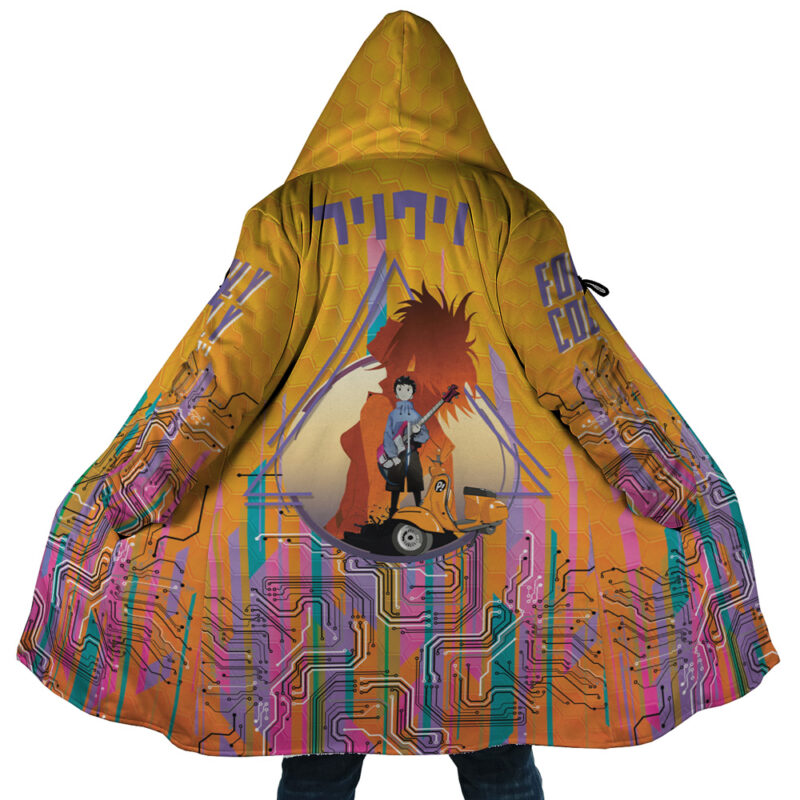 Electric Dream Cloak FLCL Dream Cloak Anime Dream Cloak Coat