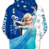 Elsa Of Arendelle Zip Up Hoodie