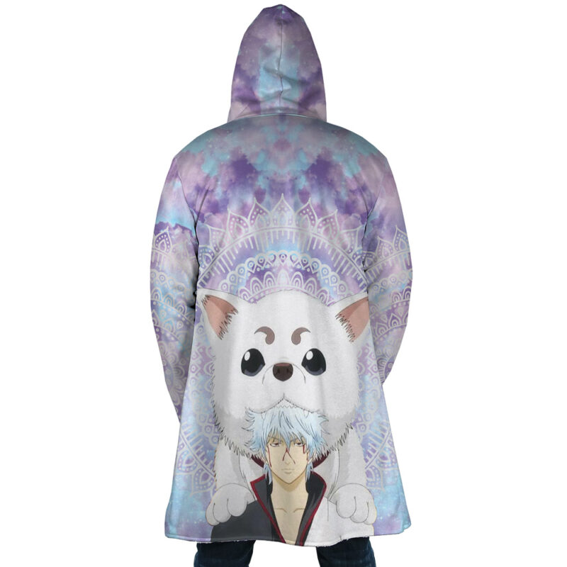 Trippy Gintoki and Sadaharu Dream Cloak Gintama Dream Cloak Anime Dream Cloak Coat