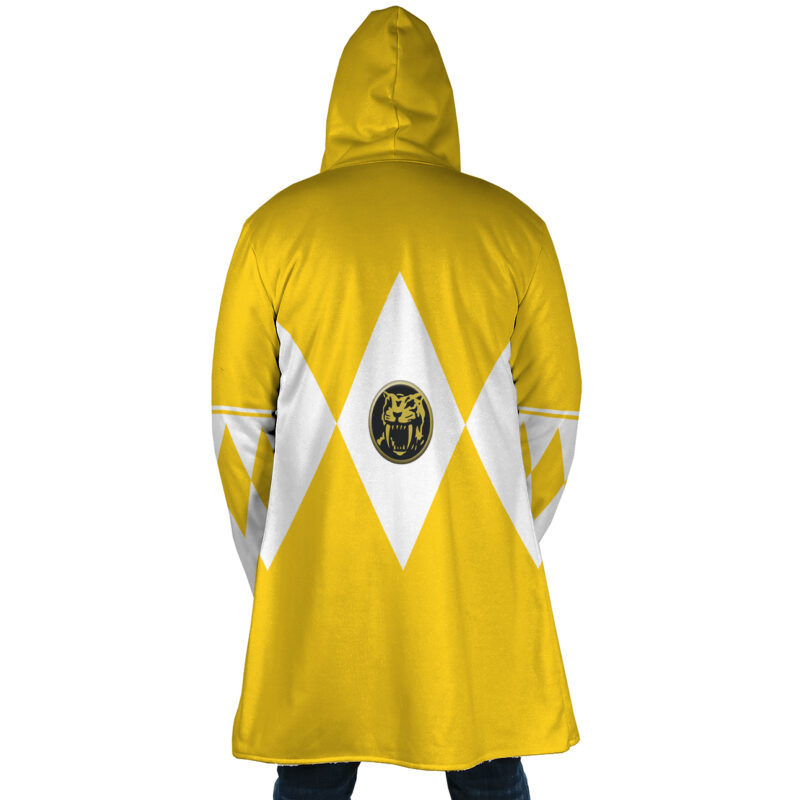 Yellow Ranger Mighty Morphin Dream Cloak Power Rangers Dream Cloak Coat