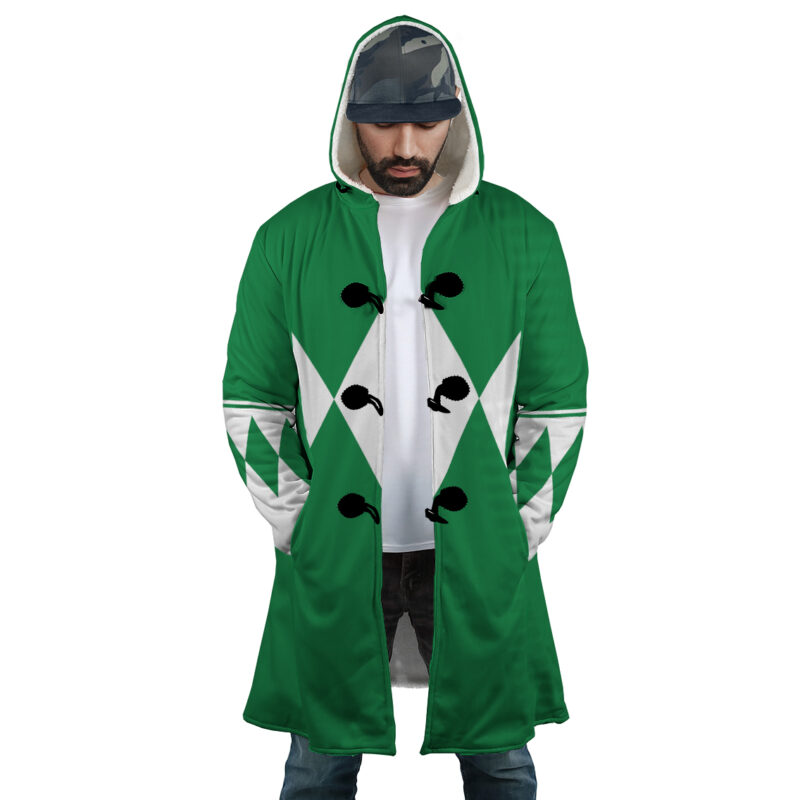 Green Ranger Mighty Morphin Dream Cloak Power Rangers Dream Cloak Coat