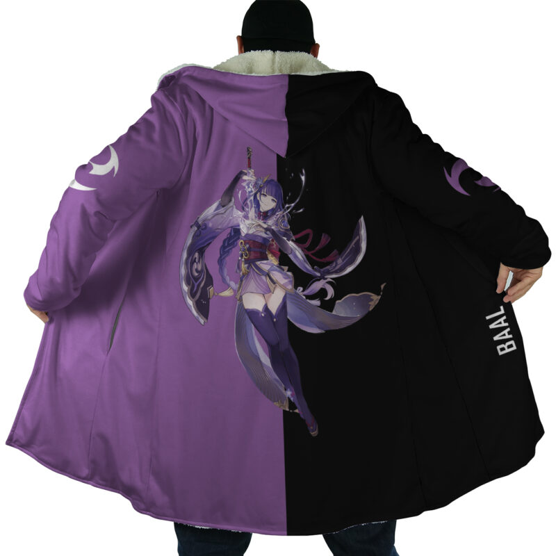 Baal Dream Cloak Genshin Impact Dream Cloak Anime Dream Cloak Coat