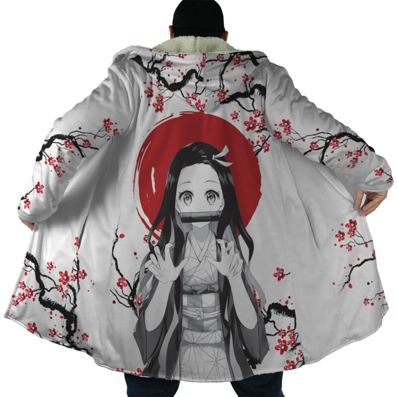 Nezuko Kamado Cherry Blossom Dream Cloak Demon Slayer Dream Cloak Anime Dream Cloak Coat