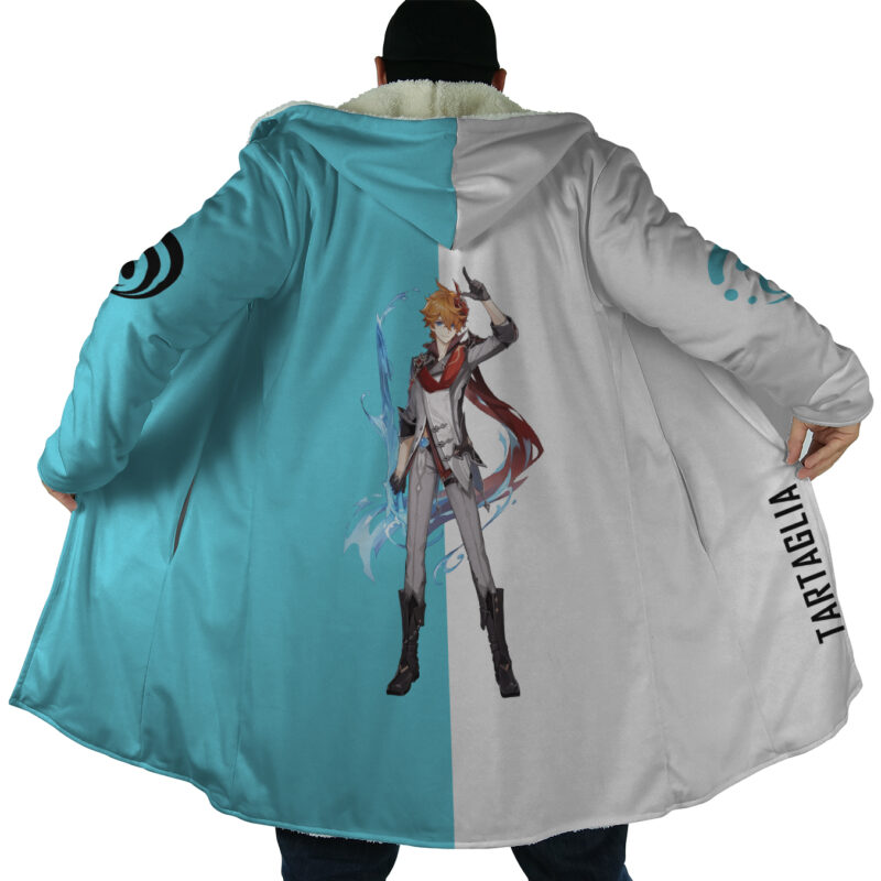 Tartaglia Dream Cloak Genshin Impact Dream Cloak Anime Dream Cloak Coat