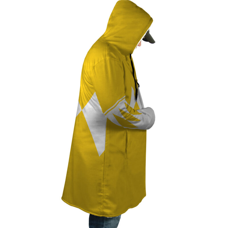 Yellow Ranger Mighty Morphin Dream Cloak Power Rangers Dream Cloak Coat