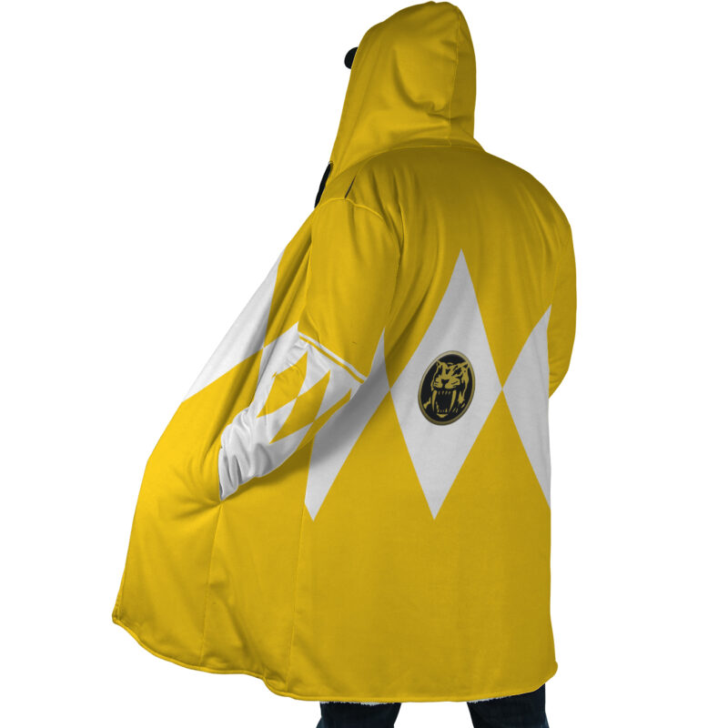 Yellow Ranger Mighty Morphin Dream Cloak Power Rangers Dream Cloak Coat