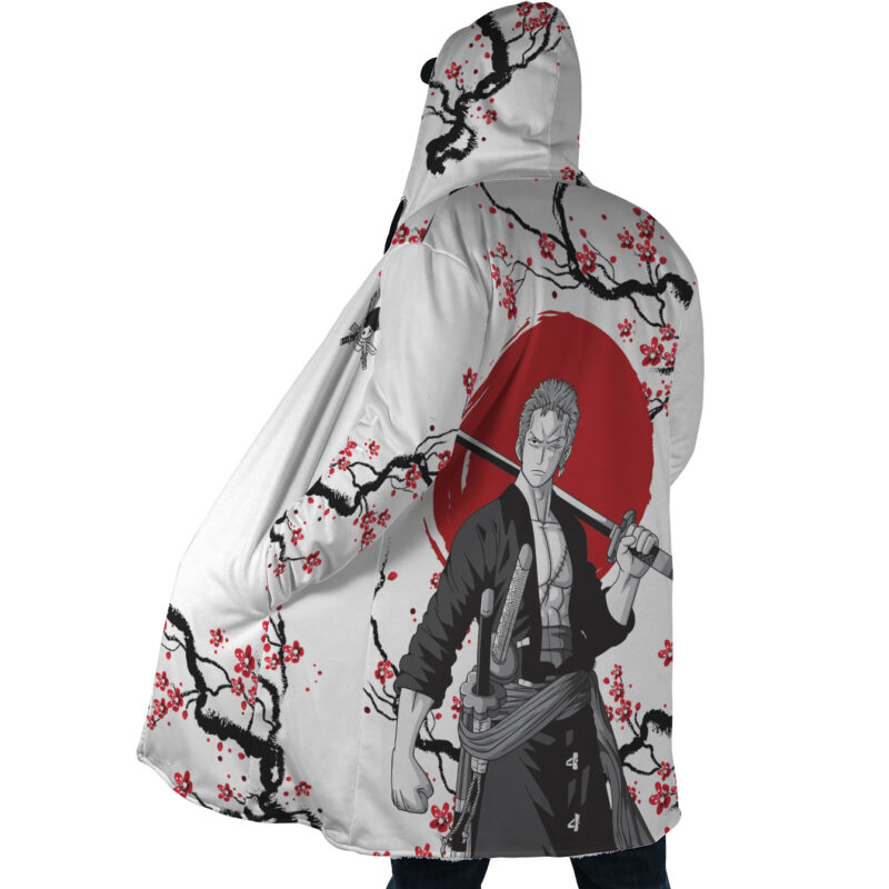 Zoro Cherry Blossom Dream Cloak One Piece Dream Cloak Anime Dream Cloak Coat