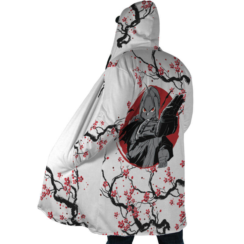 Edward Elric Cherry Blossom Dream Cloak Fullmetal Alchemist Dream Cloak Anime Dream Cloak Coat