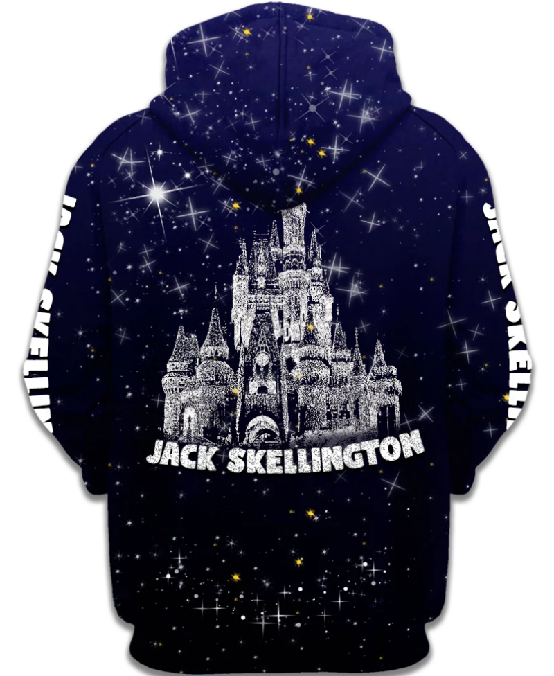 Jack Skellington Zip Up Hoodie