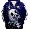 Jack Skellington Zip Up Hoodie