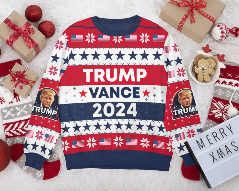 Trump Christmas Ugly Sweater