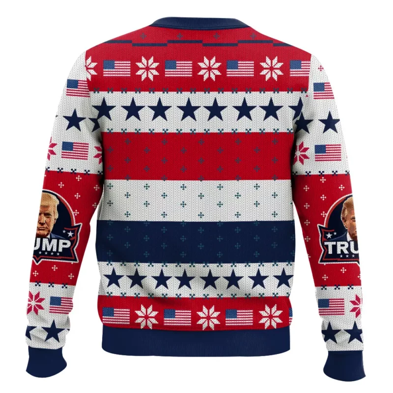 Trump Christmas Ugly Sweater