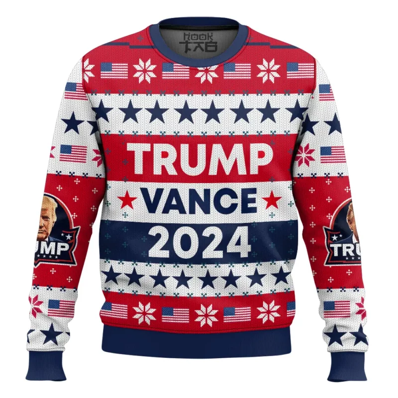 Trump Christmas Ugly Sweater