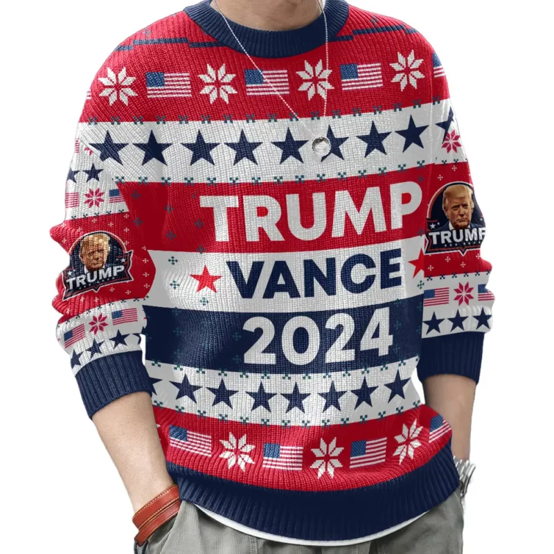 Trump Christmas Ugly Sweater