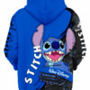 Laughing Stitch Zip Up Hoodie