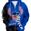 Laughing Stitch Zip Up Hoodie