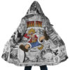 Monkey D Luffy Gear 5 Comic Panels Dream Cloak One Piece Dream Cloak Anime Dream Cloak Coat