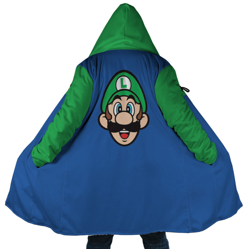 Luigi Dream Cloak Super Mario Bros Dream Cloak Coat