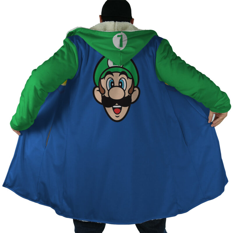 Luigi Dream Cloak Super Mario Bros Dream Cloak Coat