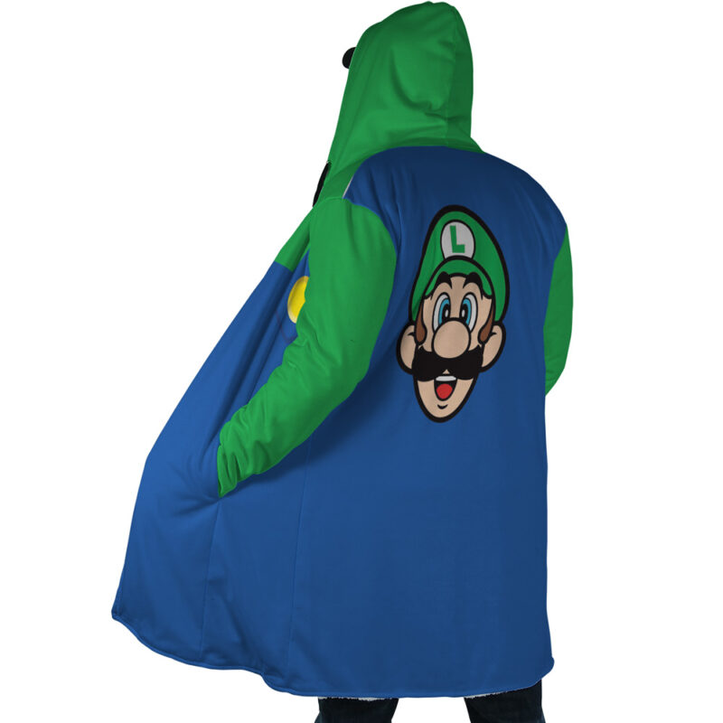 Luigi Dream Cloak Super Mario Bros Dream Cloak Coat