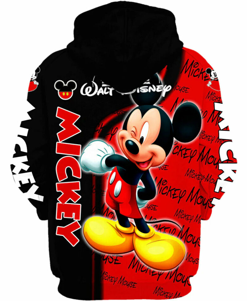 Mickey Mouse Zip Up Hoodie