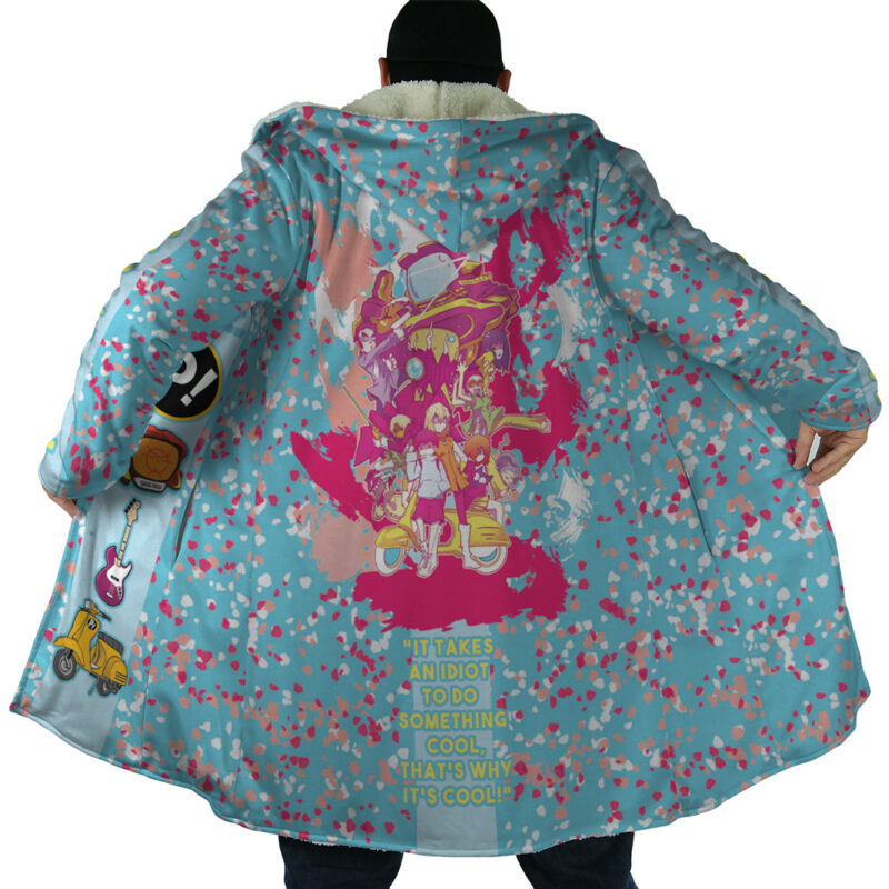 Neon Dream Cloak FLCL Dream Cloak Anime Dream Cloak Coat