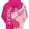 Piglet Zip Up Hoodie