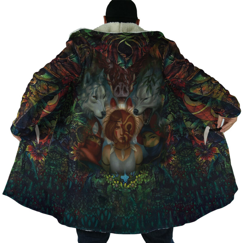 Princess Mononoke Dream Cloak Studio Ghibli Dream Cloak Anime Dream Cloak Coat