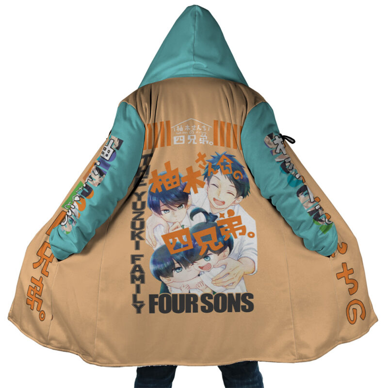 The Yuzuki Family’s Four Sons Dream Cloak Anime Dream Cloak Coat