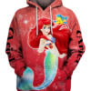 The Little Mermaid Zip Up Hoodie