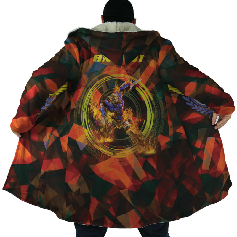 Trippy Burning Dream Cloak Gundam Dream Cloak Anime Dream Cloak Coat