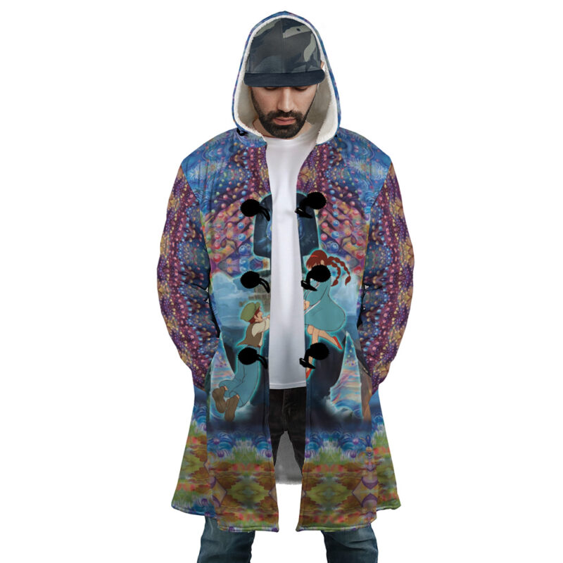 Trippy Castle in the Sky Dream Cloak Studio Ghibli Dream Cloak Anime Dream Cloak Coat