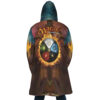 Trippy Elements of Neon Dream Cloak Magic the Gathering Dream Cloak Anime Dream Cloak Coat