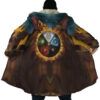 Trippy Elements of Neon Dream Cloak Magic the Gathering Dream Cloak Anime Dream Cloak Coat