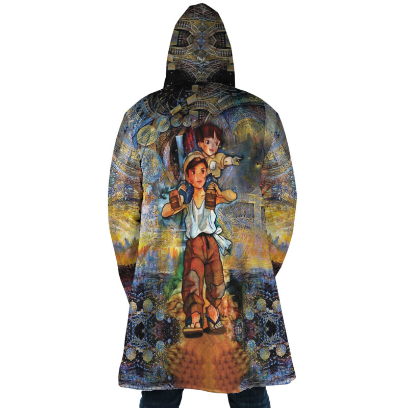 Trippy Grave of the Fireflies Dream Cloak Studio Ghibli Dream Cloak Anime Dream Cloak Coat