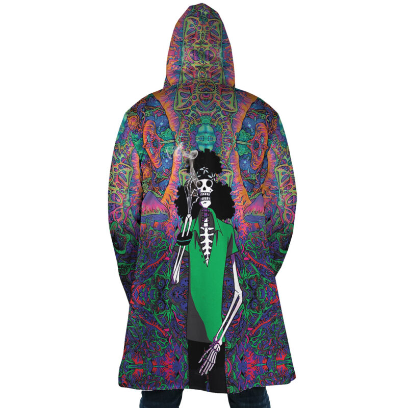 Trippy Hippie Trip Brook Dream Cloak One Piece Dream Cloak Anime Dream Cloak Coat