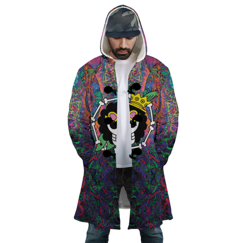 Trippy Hippie Trip Brook Dream Cloak One Piece Dream Cloak Anime Dream Cloak Coat