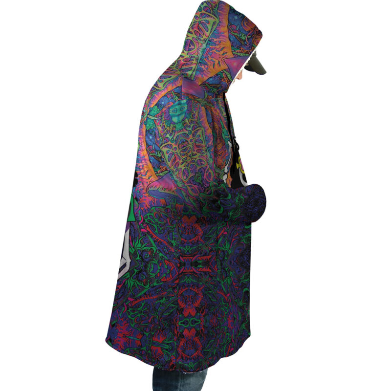 Trippy Hippie Trip Brook Dream Cloak One Piece Dream Cloak Anime Dream Cloak Coat