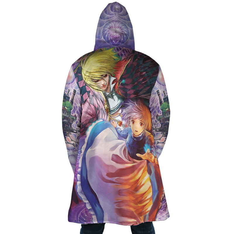 Trippy Howls Moving Castle Dream Cloak Studio Ghibli Dream Cloak Anime Dream Cloak Coat