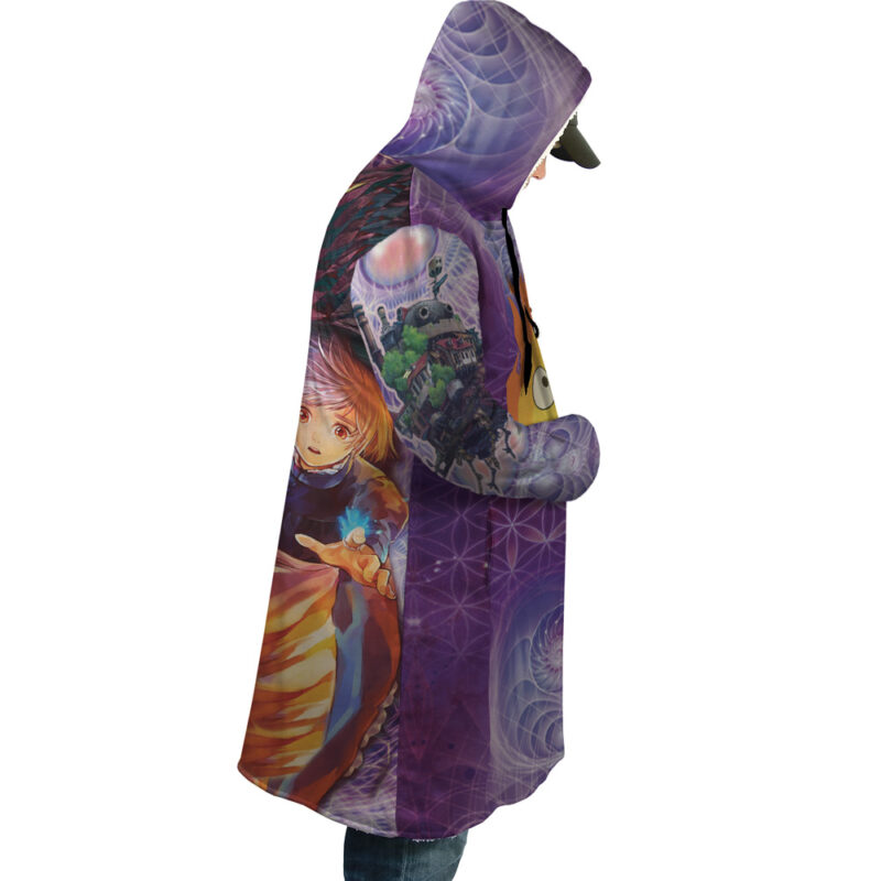 Trippy Howls Moving Castle Dream Cloak Studio Ghibli Dream Cloak Anime Dream Cloak Coat